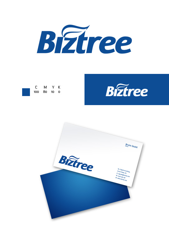 Biztree Logo Design