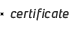 Certificate Design