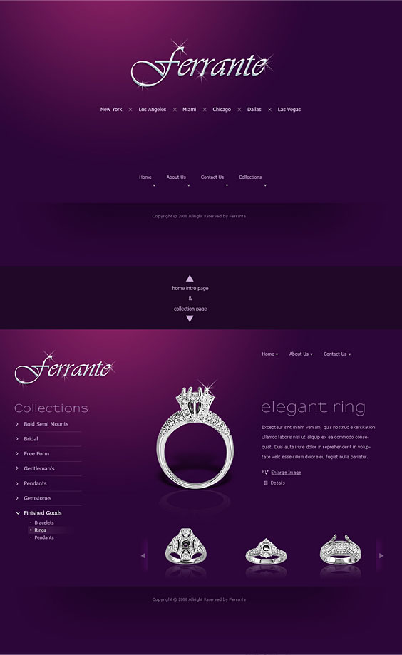 Ferrante - Web Design