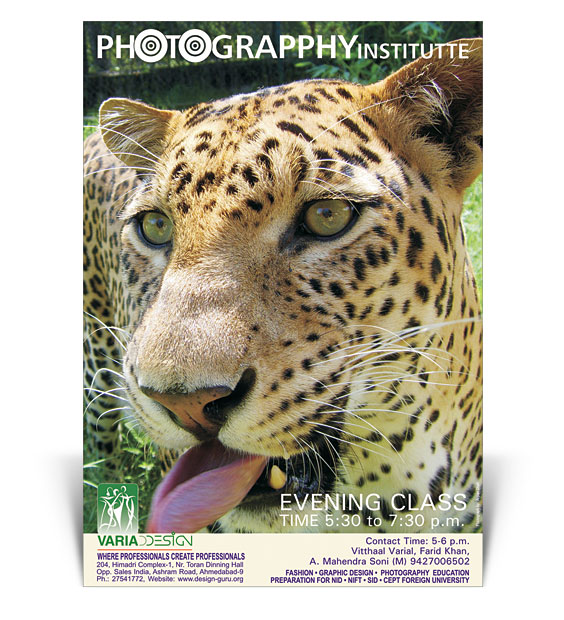 Poster Design for Photograpphy Institutte