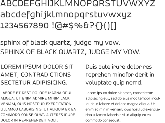 SONE Regular - Typeface Design